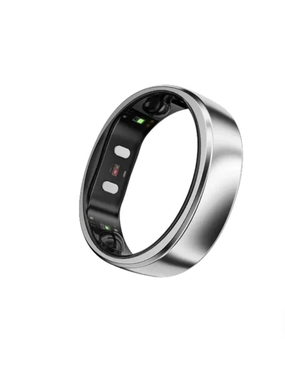 Silver RingConn Gen 2 Air with Activity & Sleep Tracking